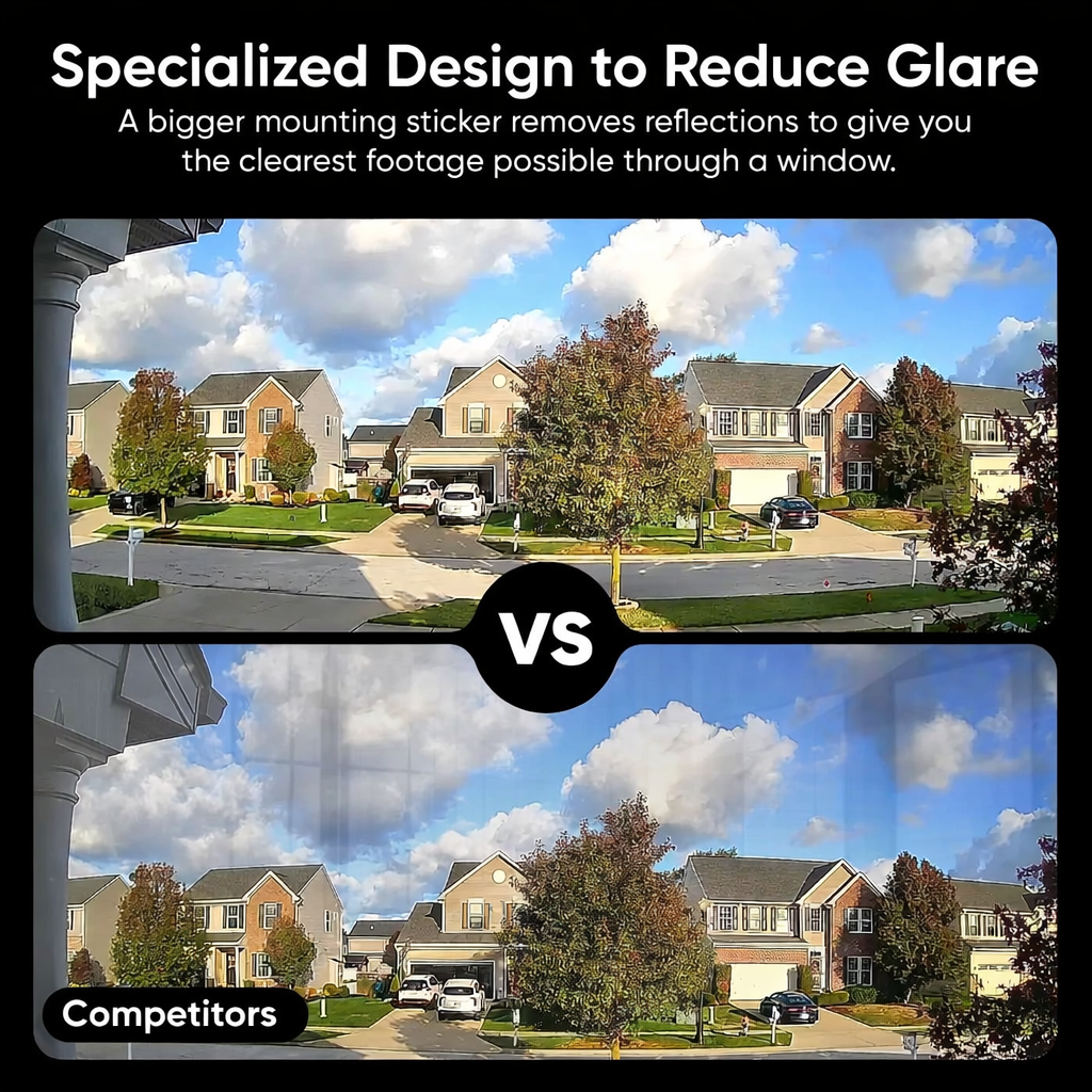 3MP Pro Window Camera 2k كاميرا النافذة الذكية