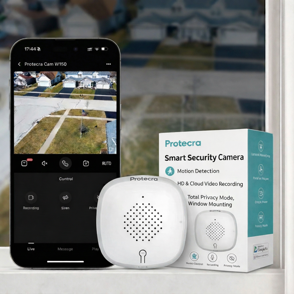 3MP Pro Window Camera 2k كاميرا النافذة الذكية